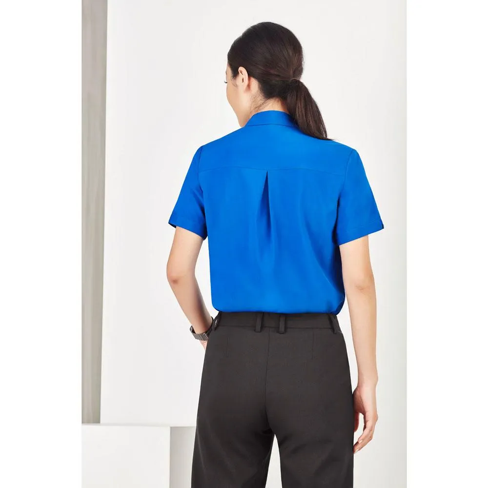 CS947LS Biz Care Womens Easy Stretch Short Sleeve Shirt