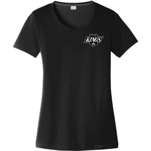 CT Oil Kings Ladies PosiCharge Competitor Cotton Touch Scoop Neck Tee