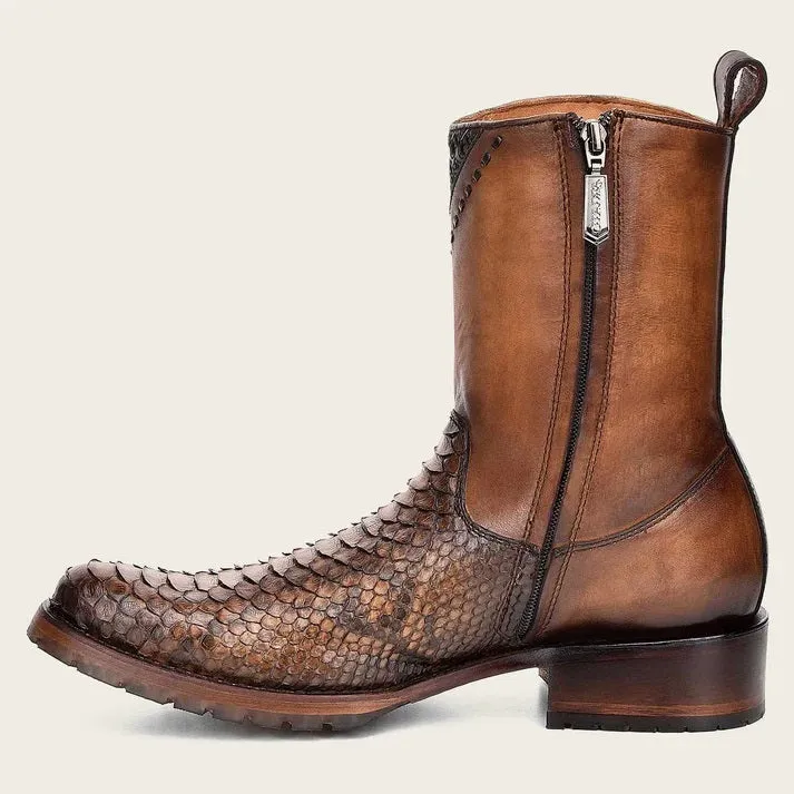 Cuadra Men's Python Boots Zipper