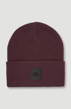 Cube Beanie | Aubergine