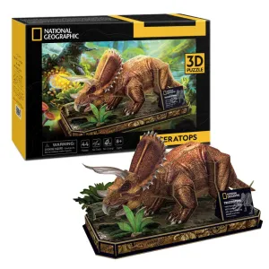 Cubic Fun National Geographic 3D Puzzle Triceratops