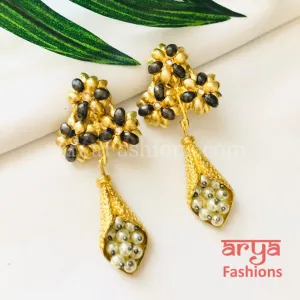 Cubic Zirconia Kundan Trendy Earrings/Party Earrings