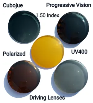 Cubojue 1.50 Index Progressive Polarized Driving Lenses