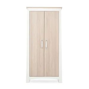 CuddleCo Ada Wardrobe - White/Ash