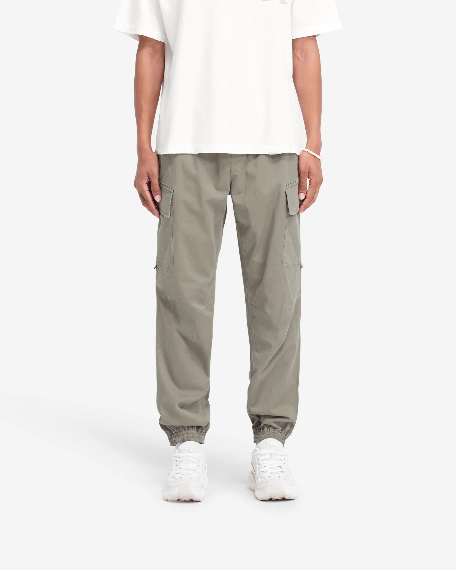 Cuffed Cargo Pant - Olive