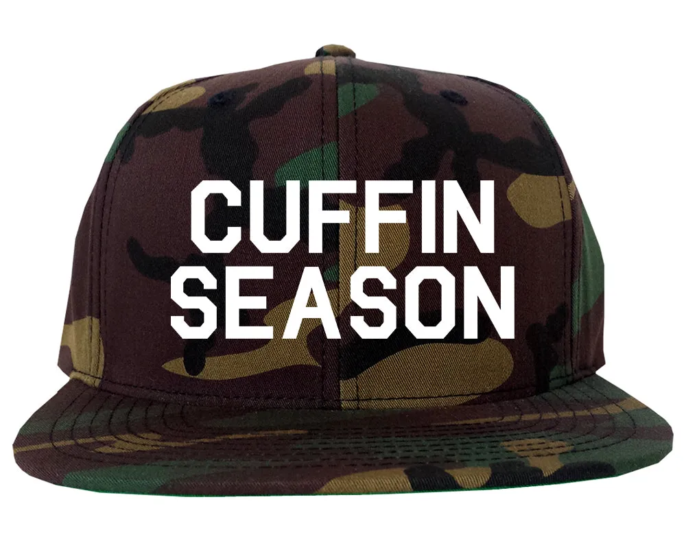 Cuffin Season Mens Snapback Hat