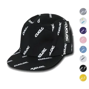 Cuglog Logo Printed 5 Panel Racer Racing Jockey Biker Caps Hats