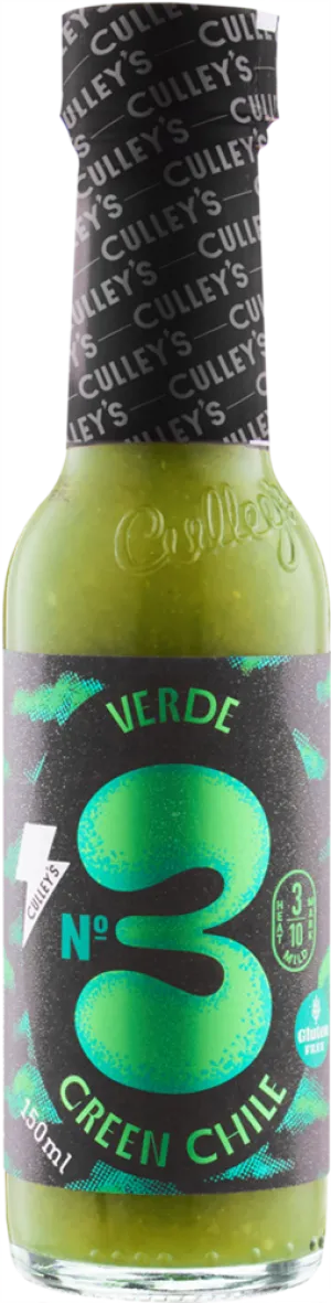 Culley's Verde Green Chile Hot Sauce (No. 3) 150ml