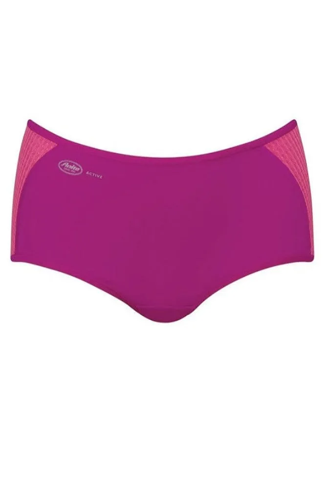 Culotte de Sport Respirante Seconde Peau Taille Plus (Rose Électrique) d'Anita