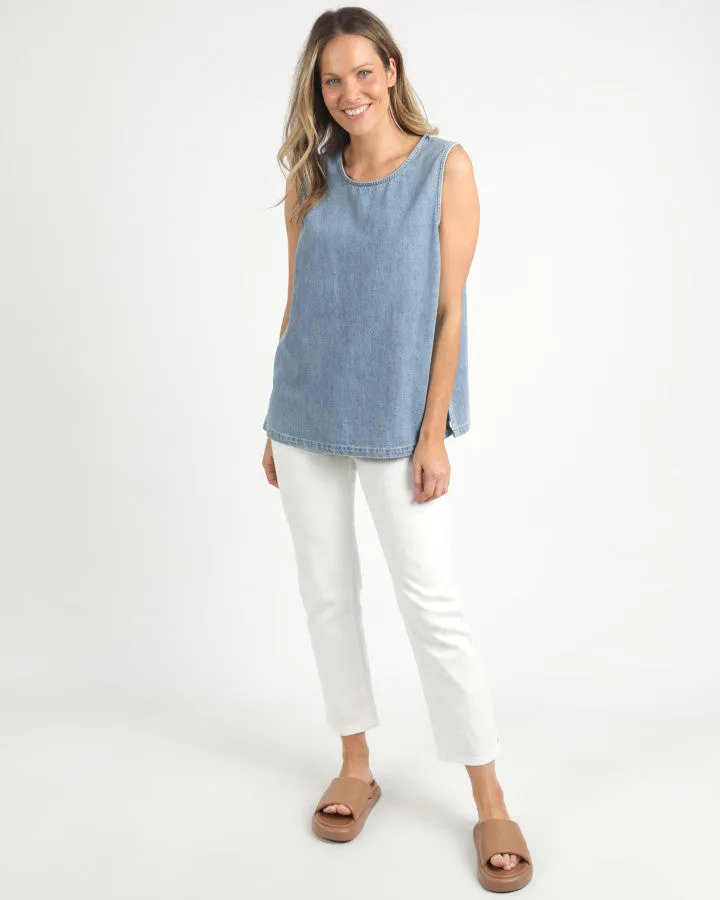 Curtis Chambray Tank