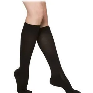 Cushioned Cotton Calf, 20-30, X-Large, Long, Closed, Black