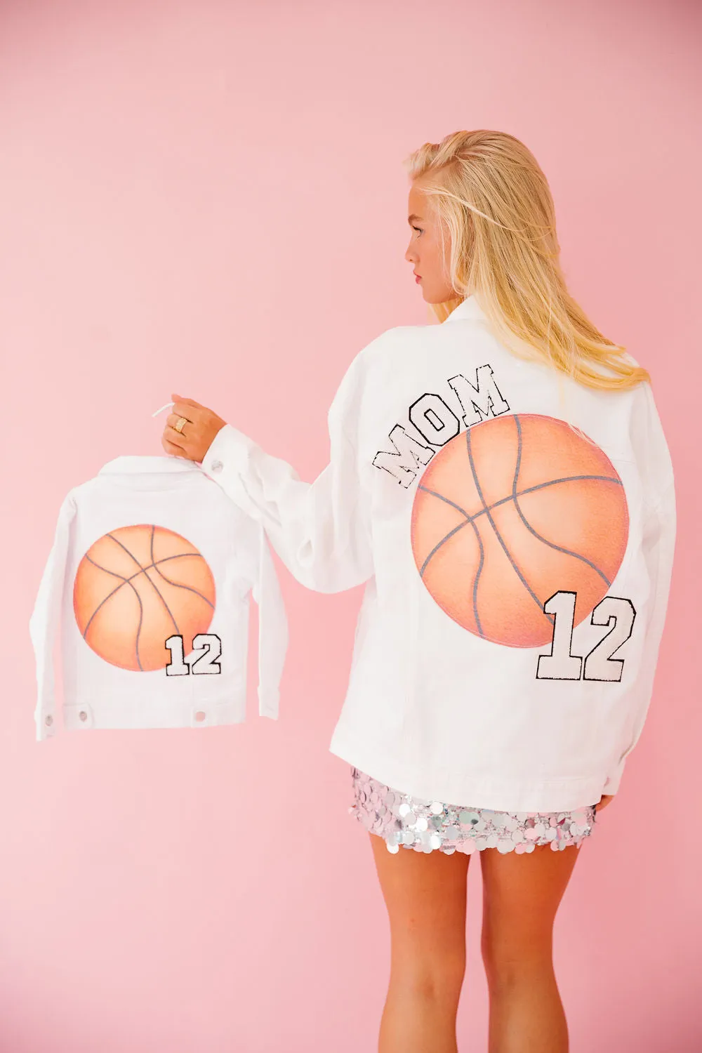 CUSTOM BASKETBALL MOM NUMBER JACKET