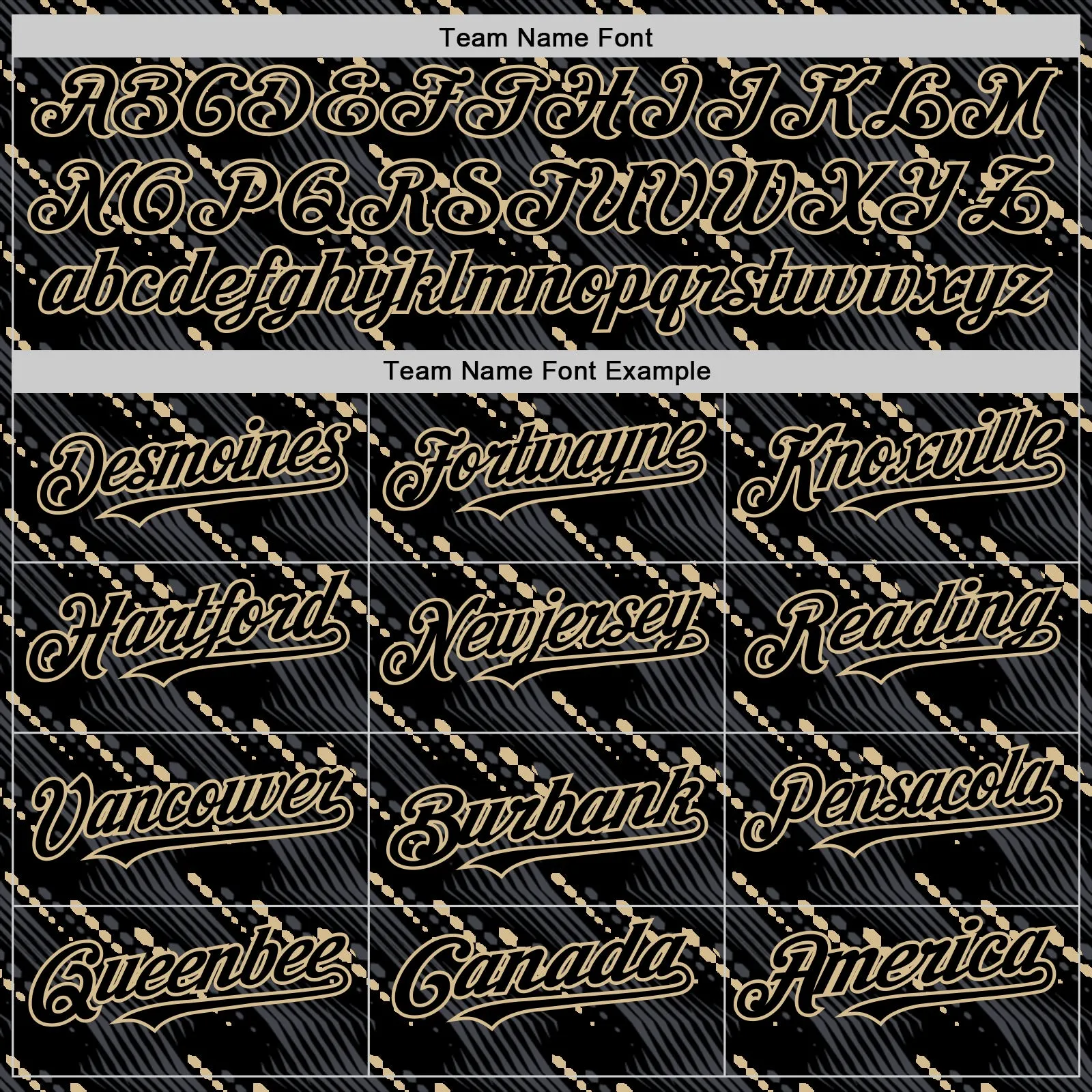 Custom Black Vegas Gold 3D Pattern Design Slant Lines Authentic Baseball Jersey