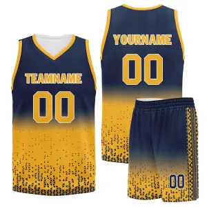 Custom Blue Yellow Fade Fashion Sports Uniform Basketball Jersey BBJ01-D020102-6