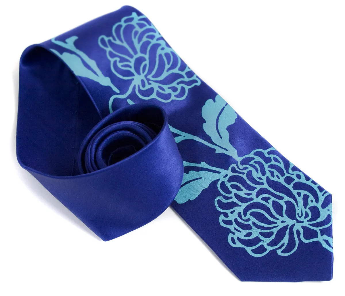 Custom Color Printed Silk Ties, Standard or Narrow Size