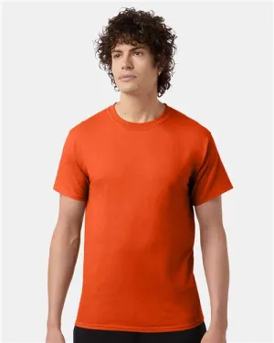 Custom Embroidered - Champion - Short Sleeve T-Shirt - Orange - T425