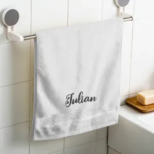 Custom Embroidered Towel Personalised Name Towel Gift for Lover