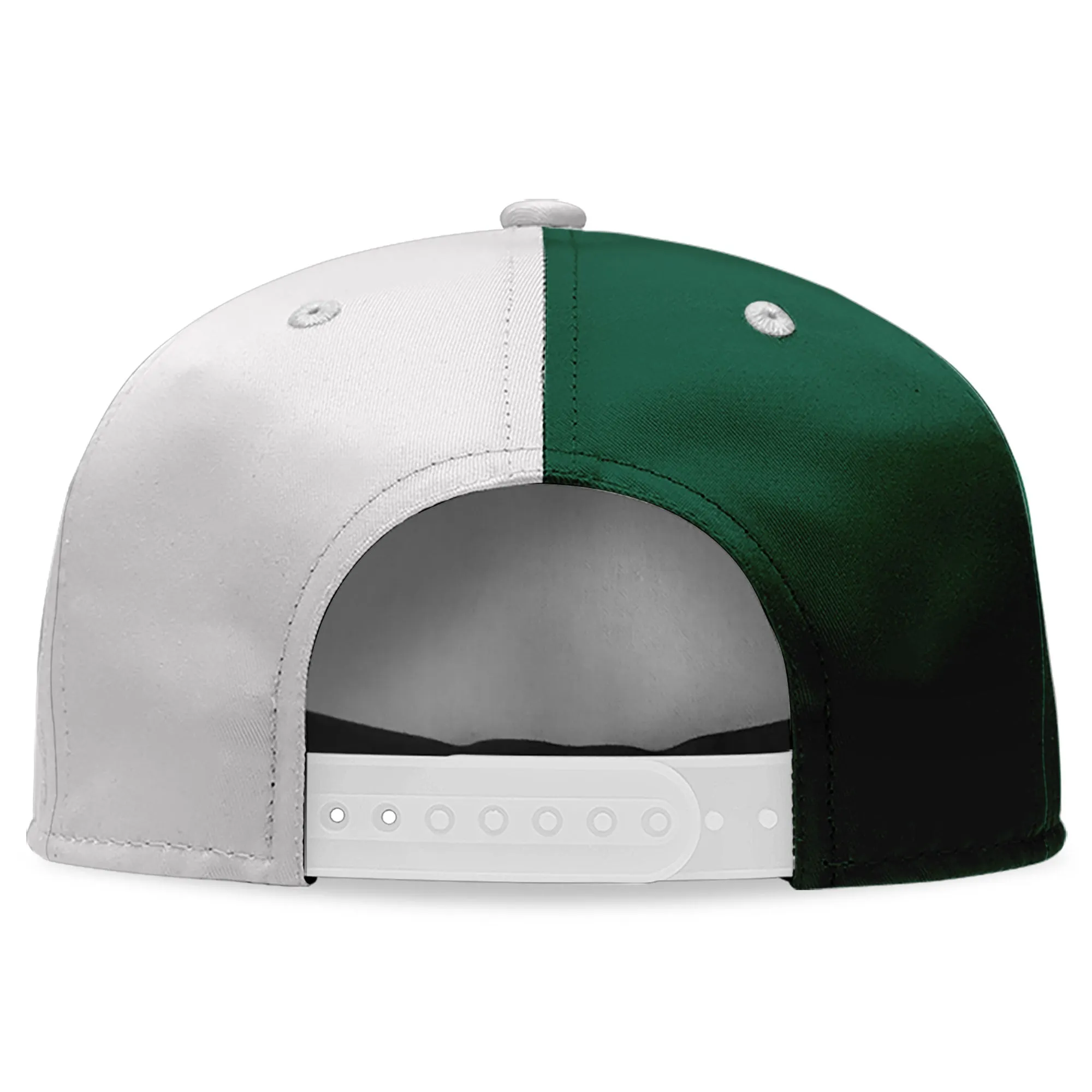 Custom Green White New York Hat Sport Design Cap Stitched Adjustable Personalized PR067B-D028017-30