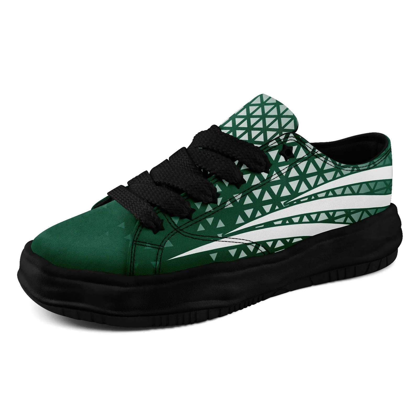 Custom Green White New York Shoes Personalized Sneaker FN038-D023003-28 Custom Online