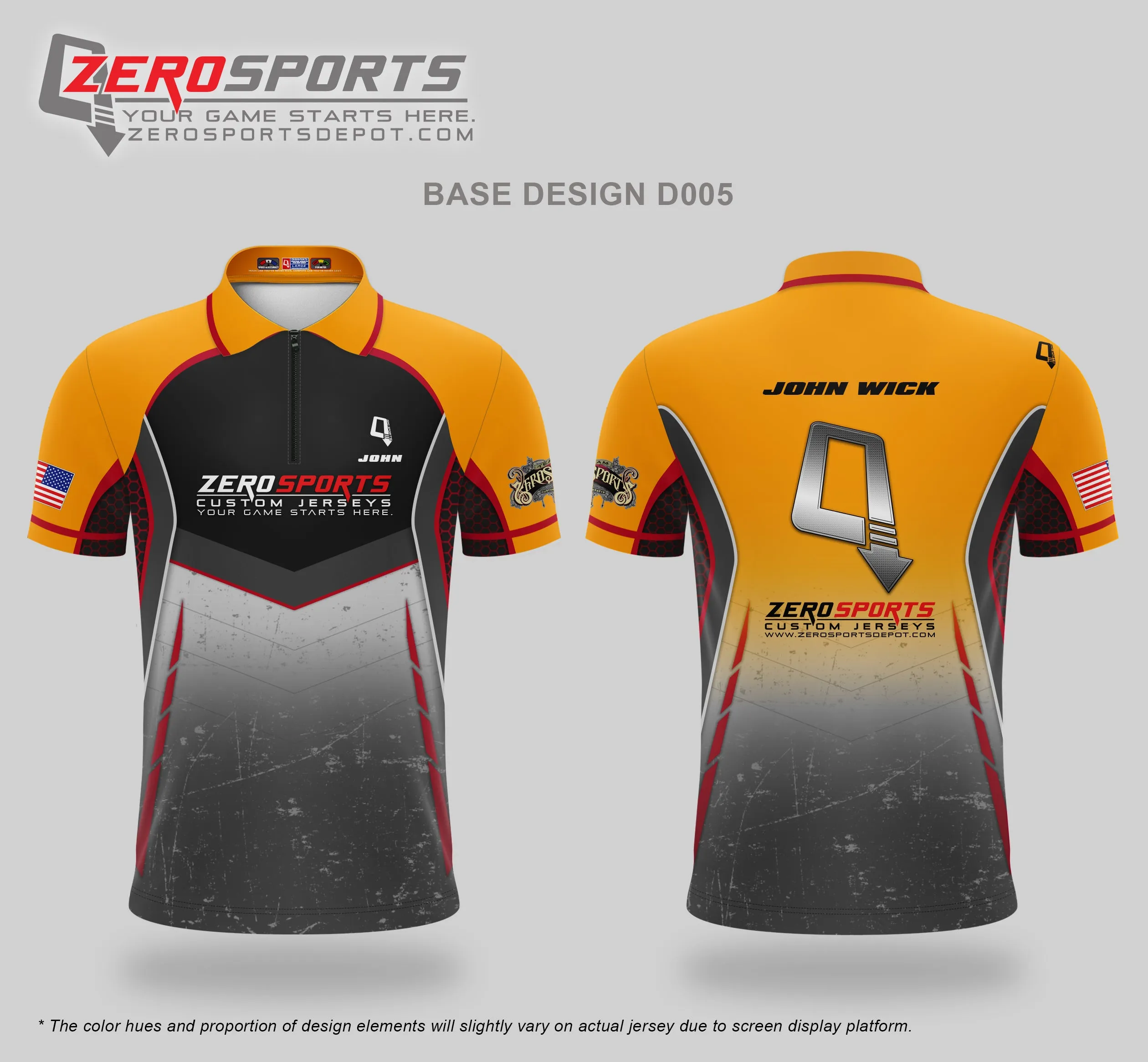 Custom Jersey Base Design #005