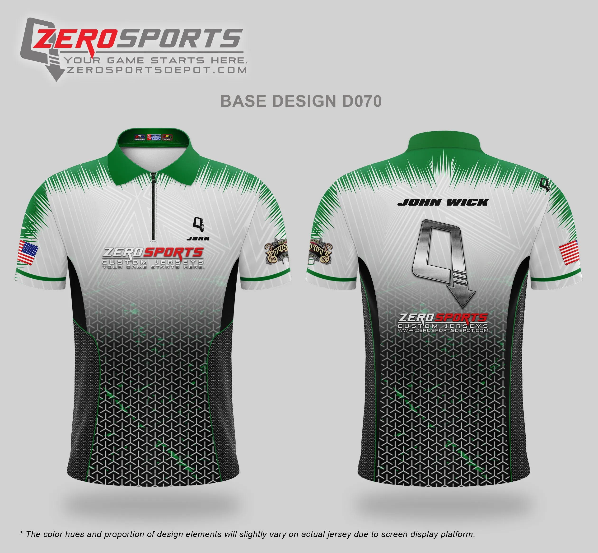 Custom Jersey Base Design #070