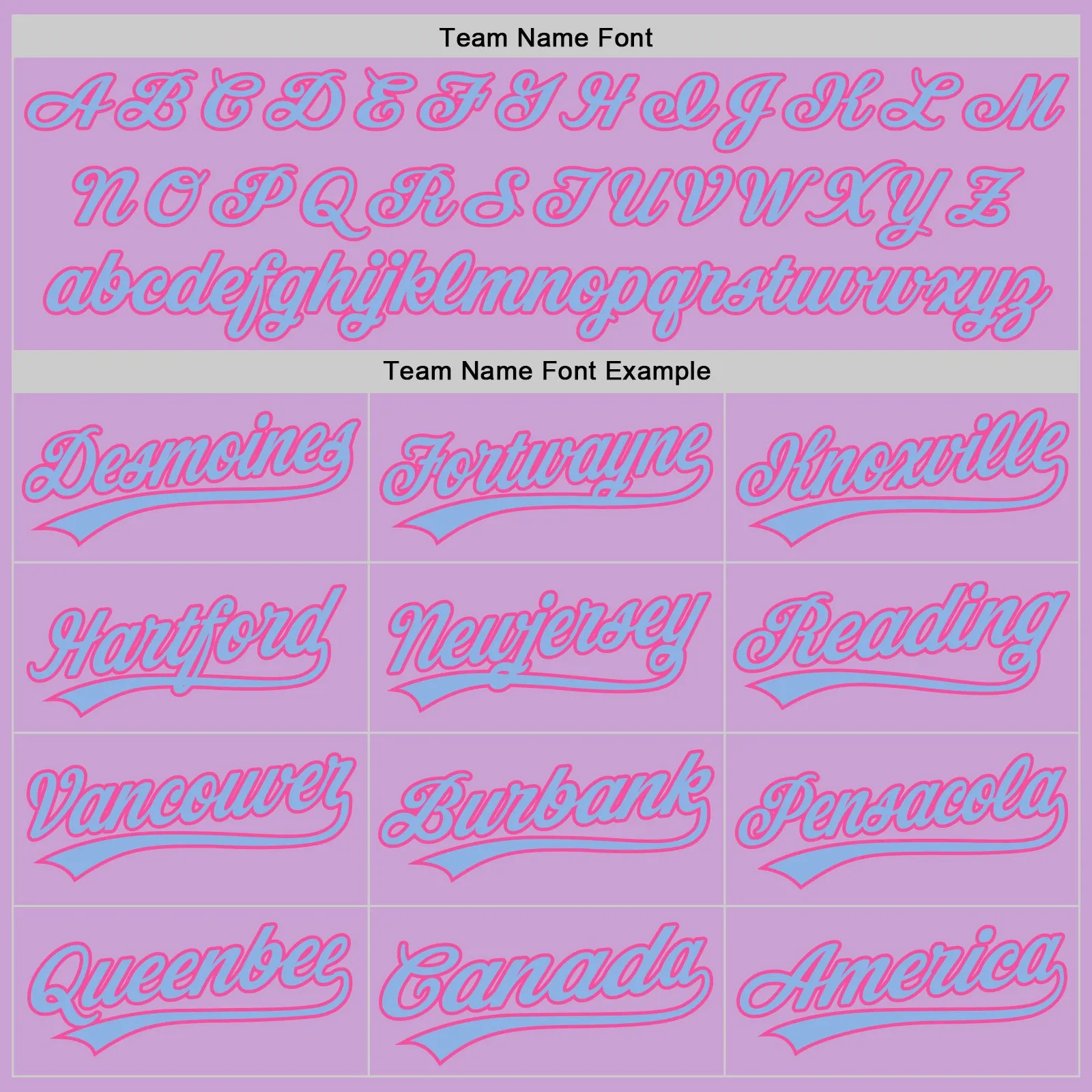 Custom Light Purple Light Blue-Pink Authentic Baseball Jersey