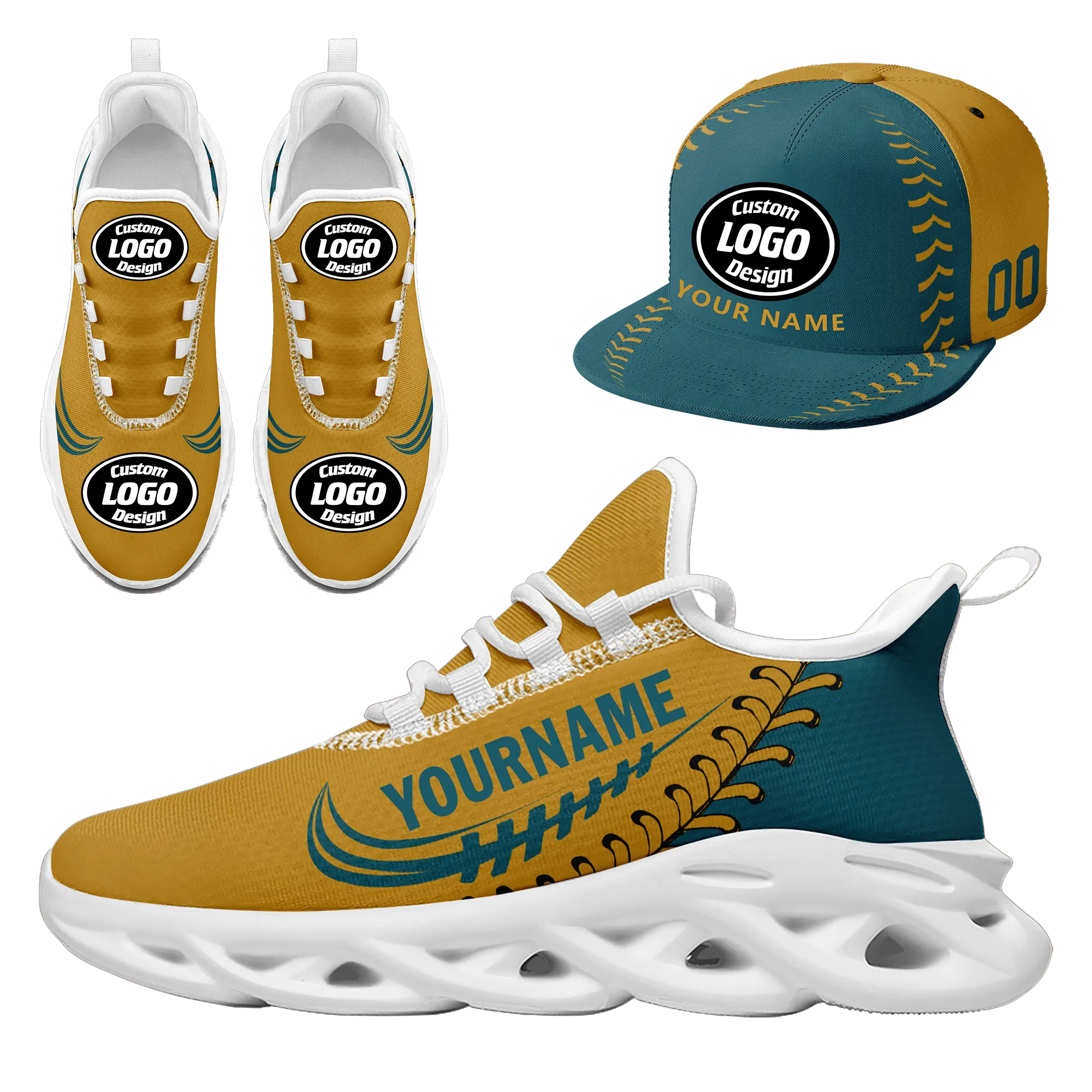 Custom MaxSoul Shoes and Hat Combo Personalized JH-bd0b00ea-b