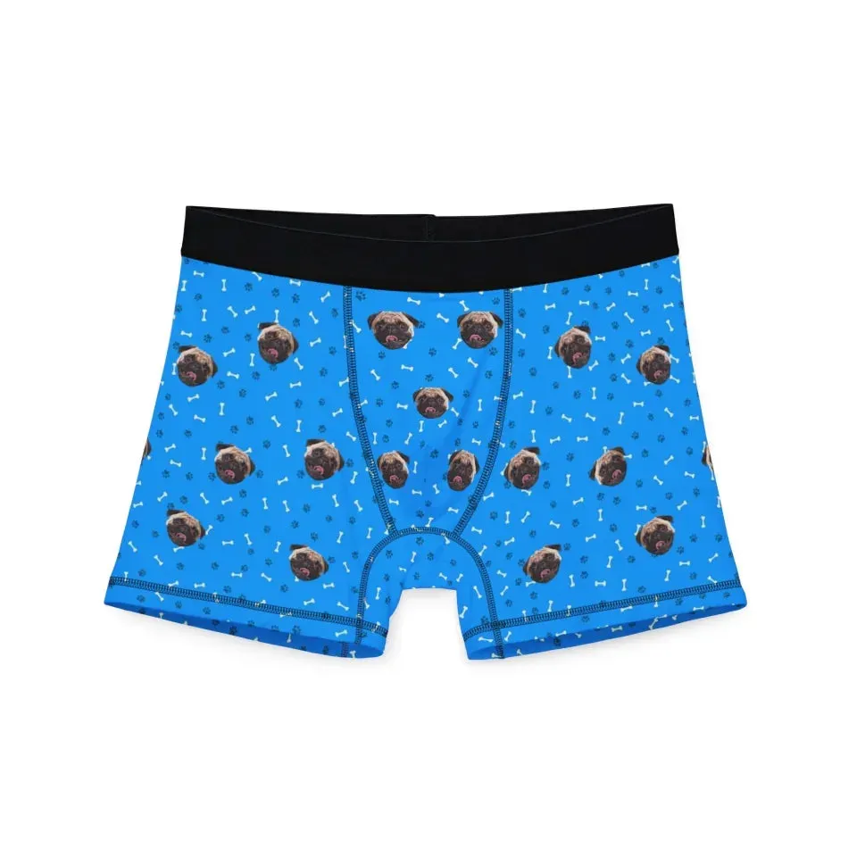 Custom Men Boxer Dog Bone