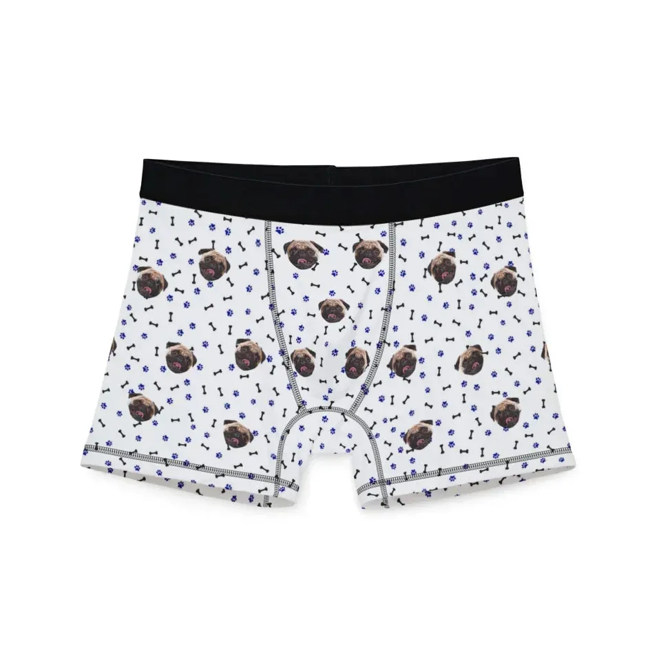 Custom Men Boxer Dog Bone