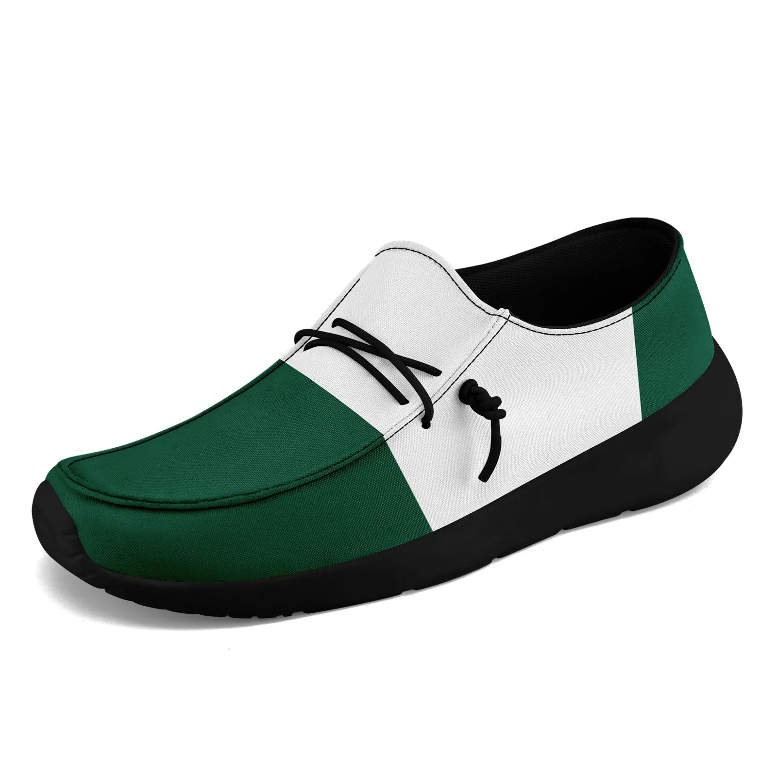 Custom New York Green White Shoes Personalized Sneaker FN018-D020278-28