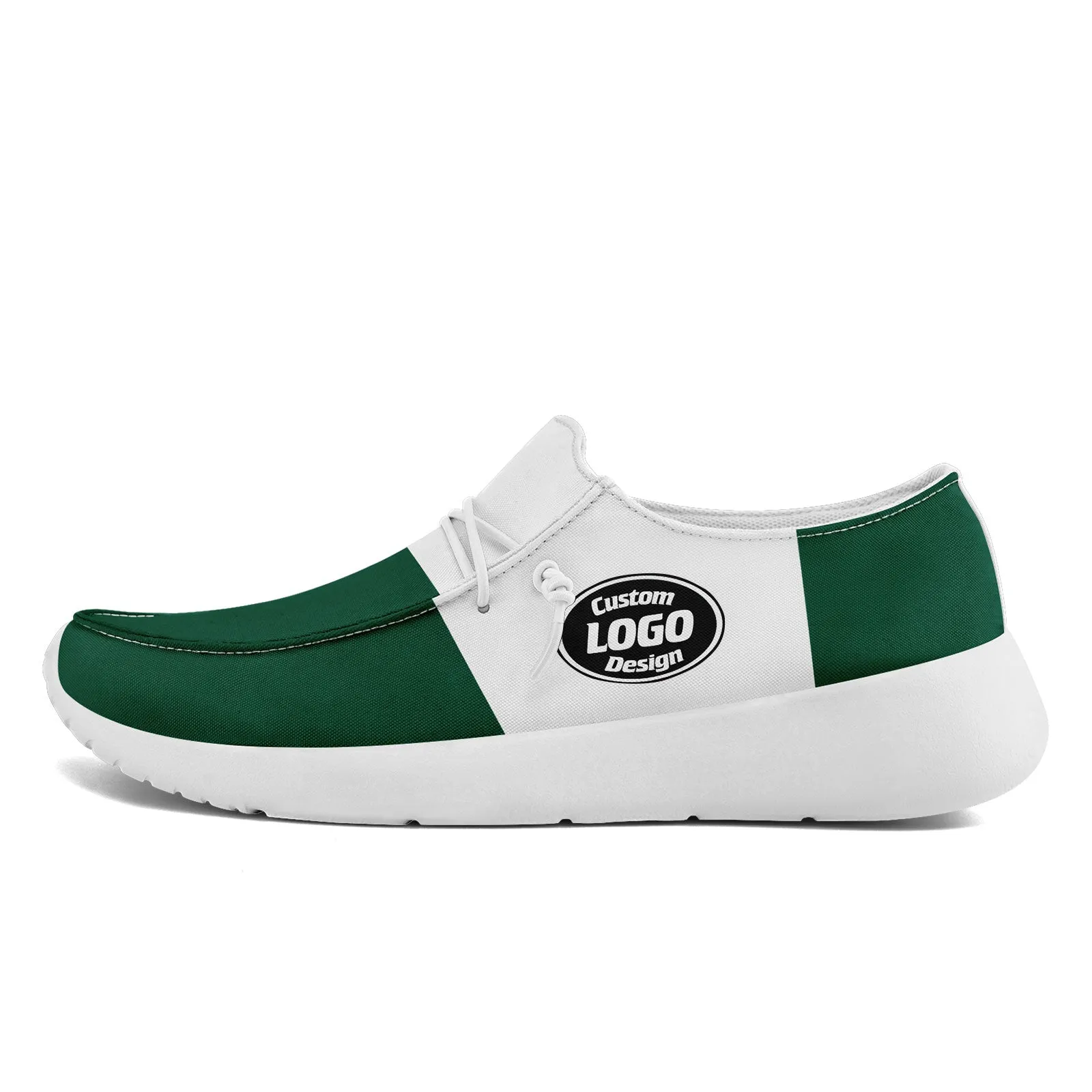 Custom New York Green White Shoes Personalized Sneaker FN018-D020278-28