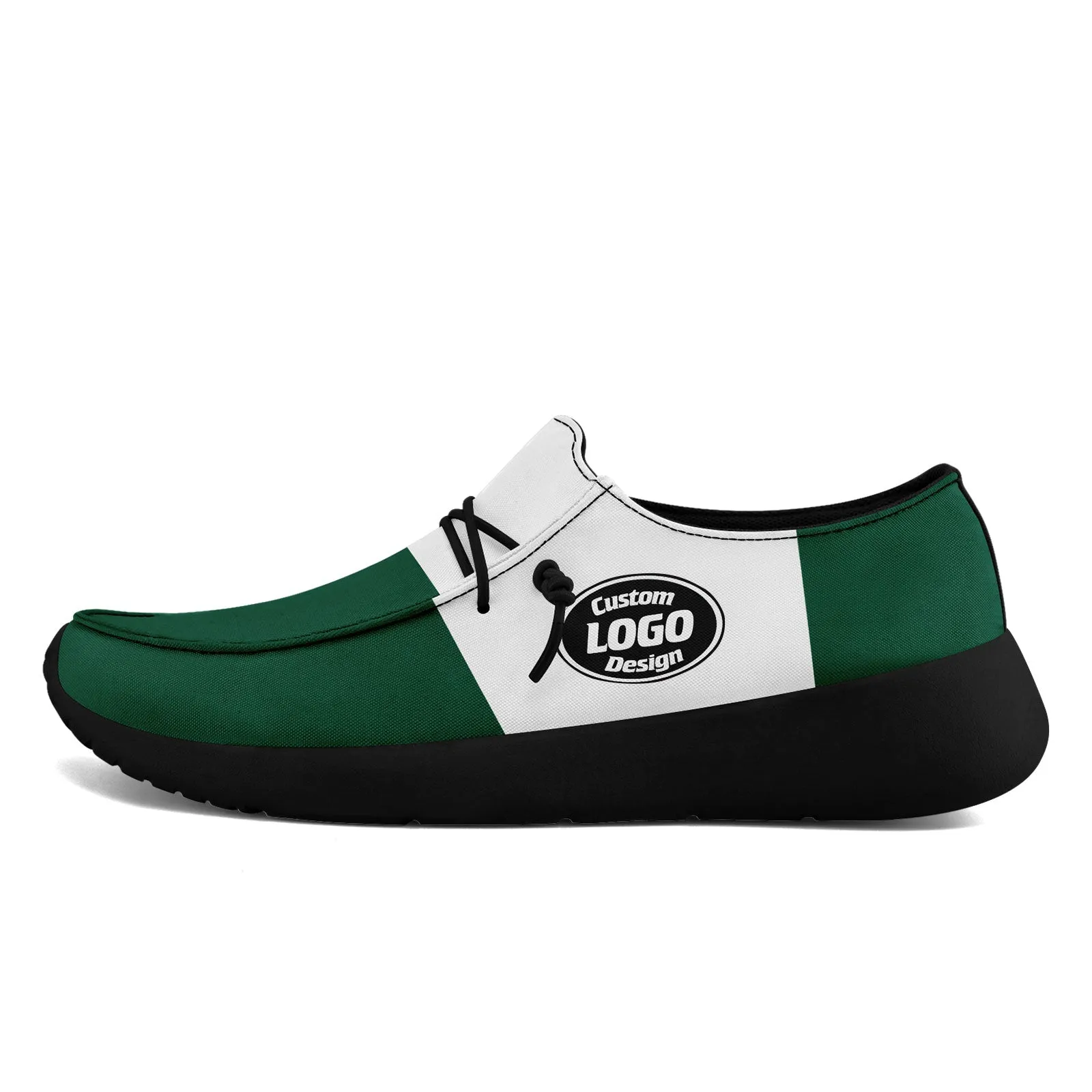 Custom New York Green White Shoes Personalized Sneaker FN018-D020278-28