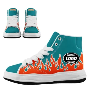 Custom Orange Green Miami Firesoul Shoes Personalized Sneaker FN039-D020272-24