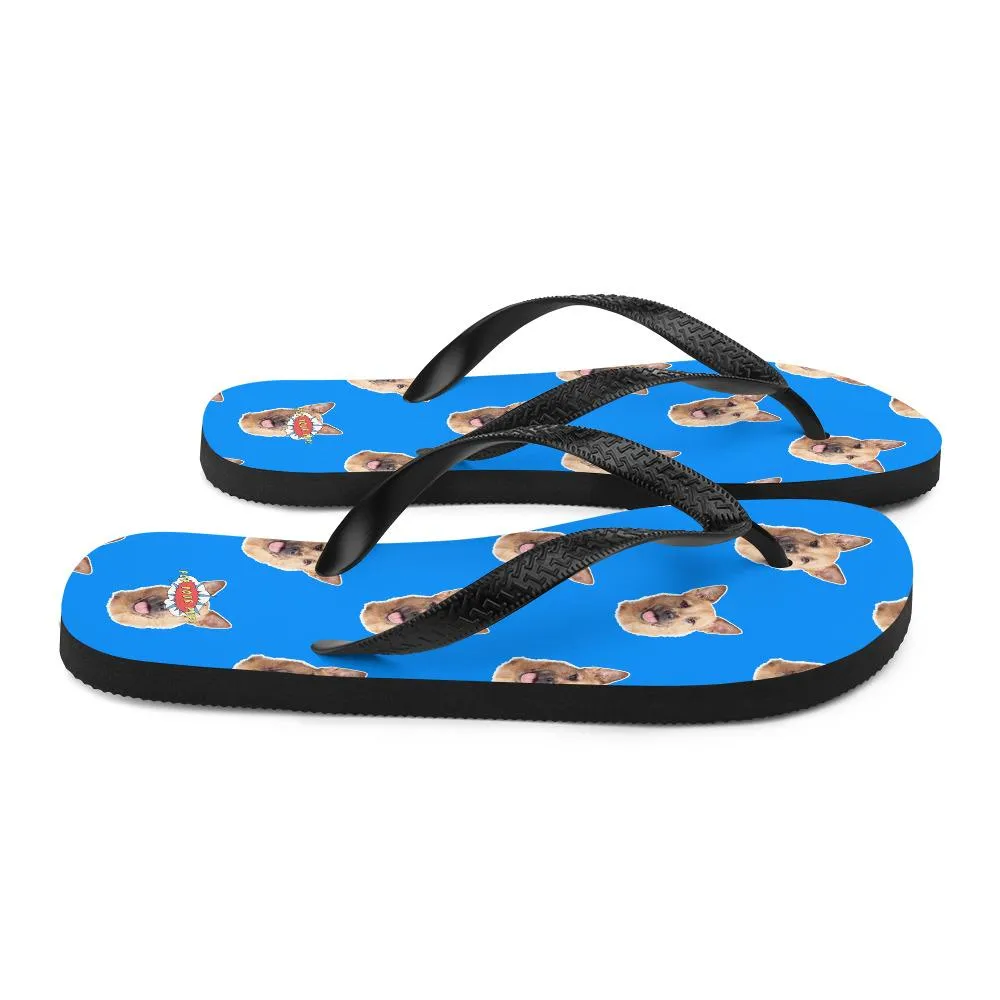 Custom Pet Art Flip-Flops