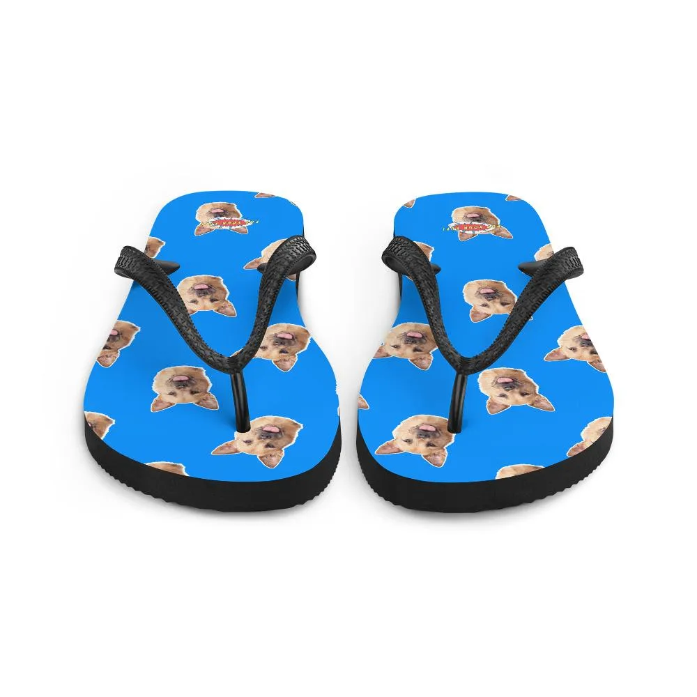 Custom Pet Art Flip-Flops