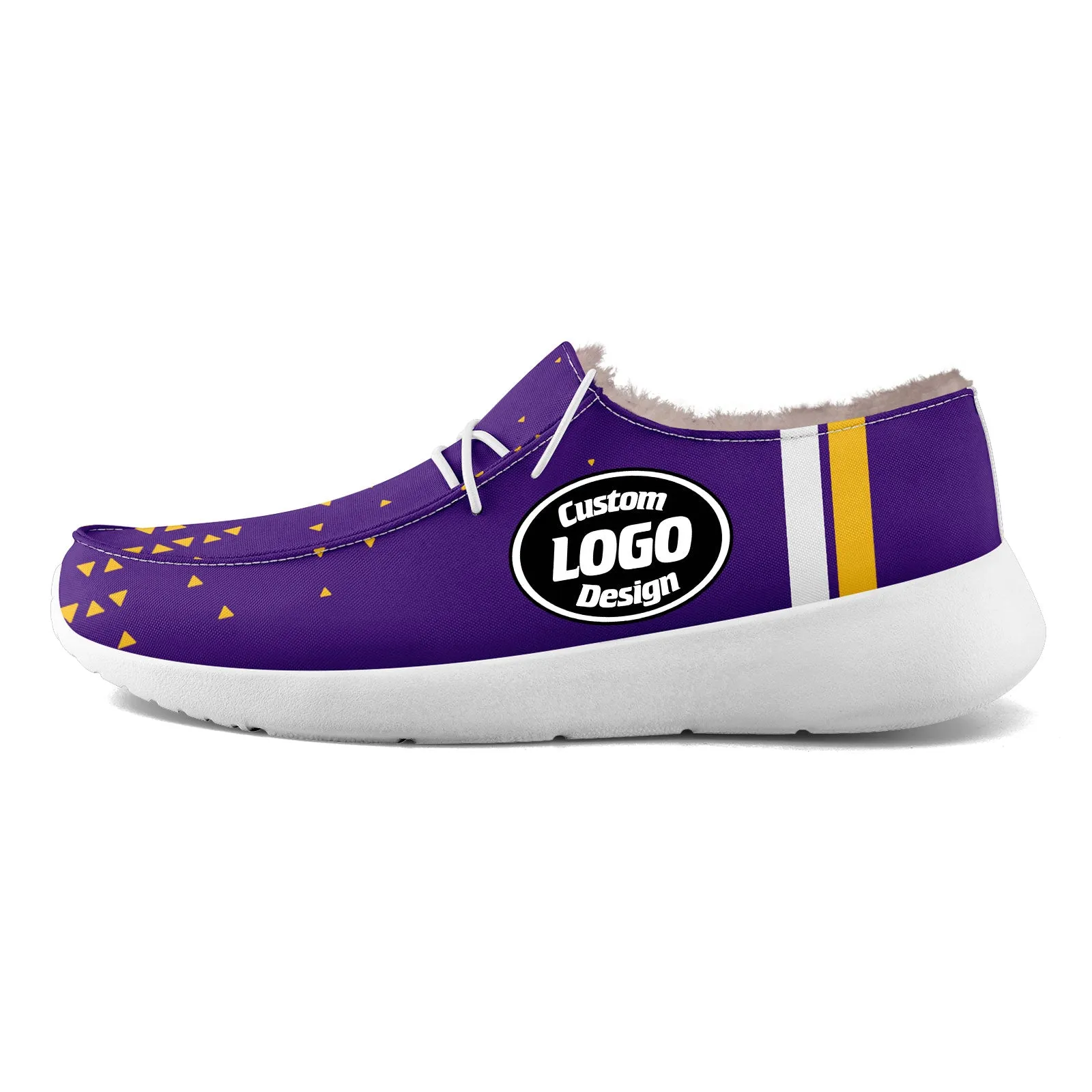 Custom Purple Yellow Minnesota Shoes Personalized Sneaker FN042-D020279-17