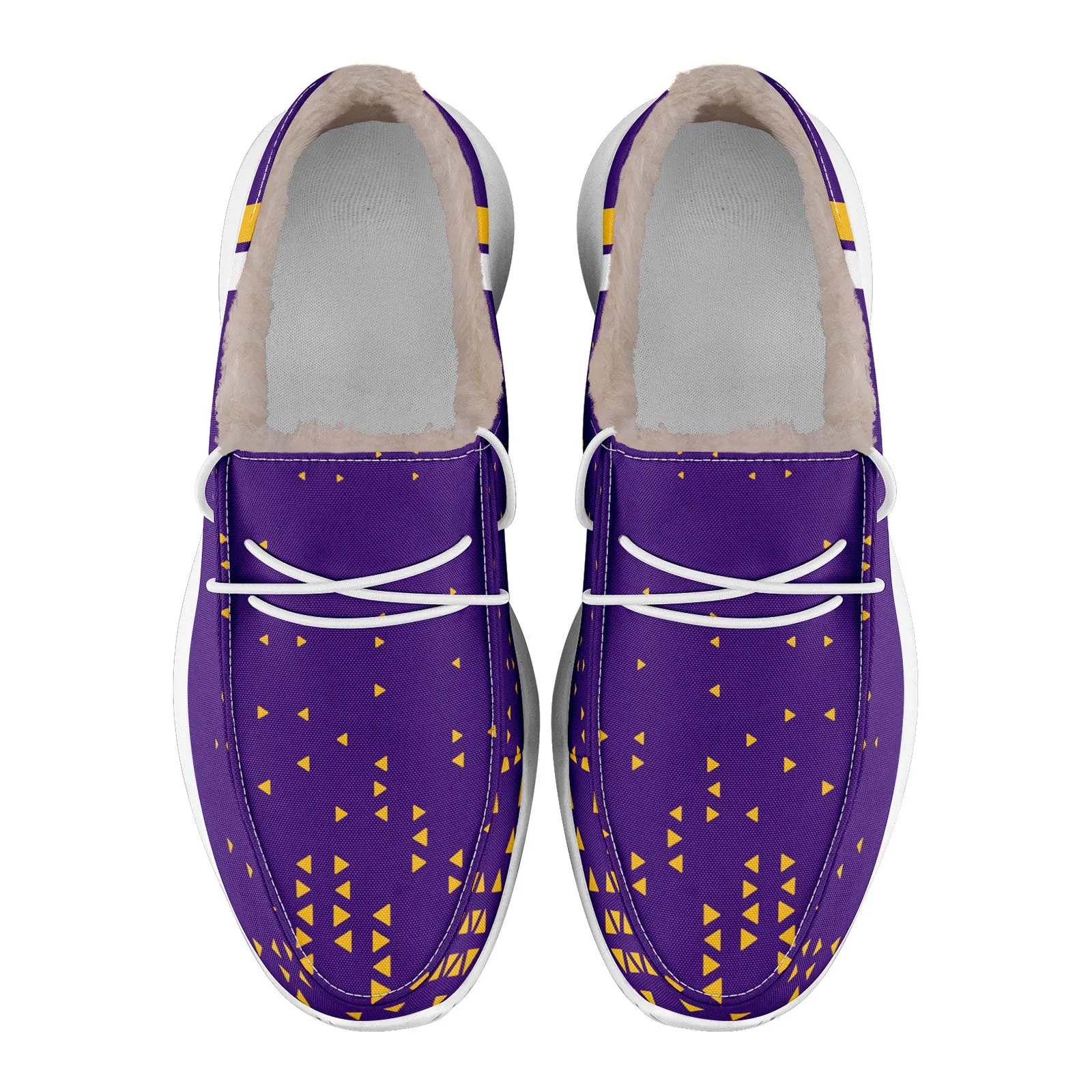 Custom Purple Yellow Minnesota Shoes Personalized Sneaker FN042-D020279-17