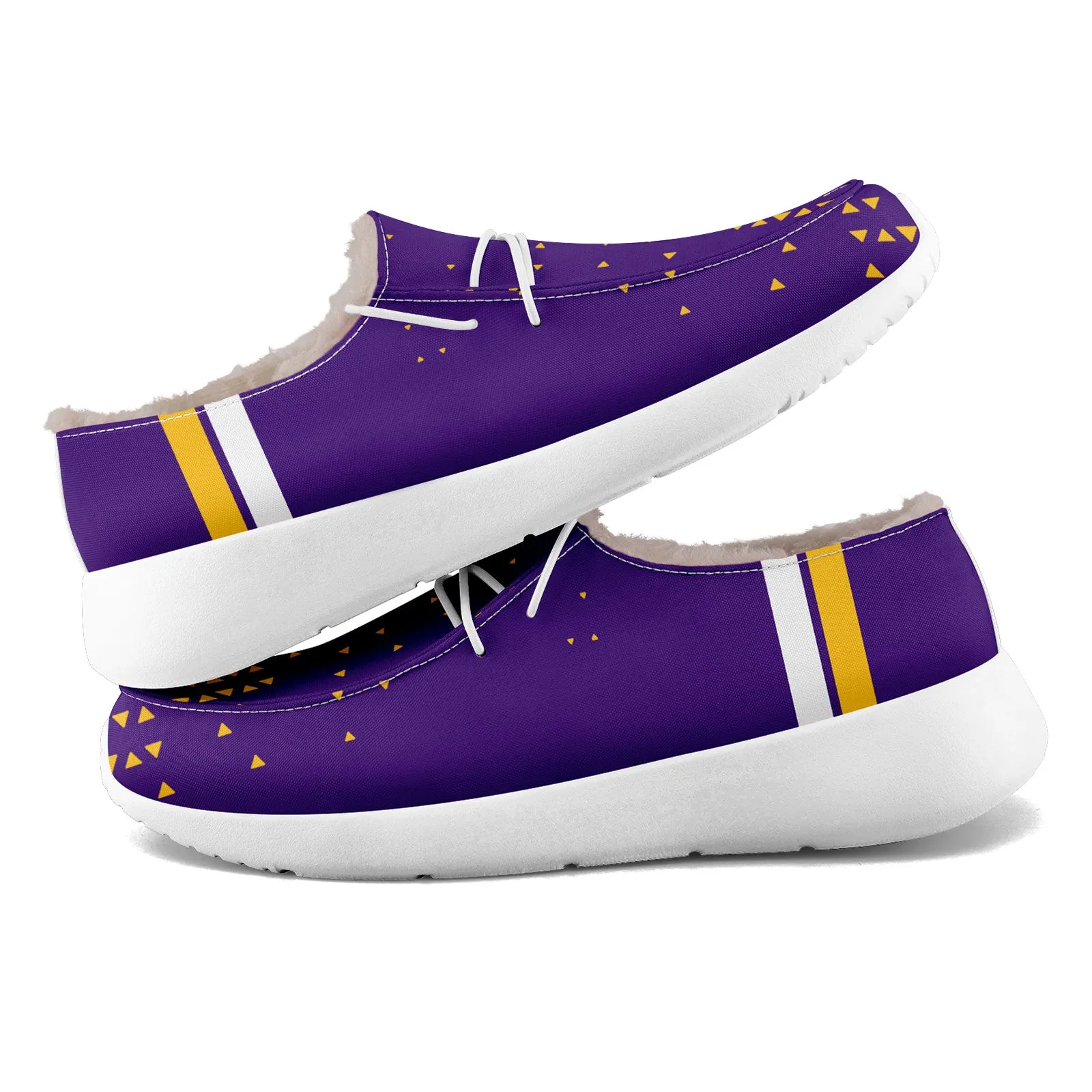 Custom Purple Yellow Minnesota Shoes Personalized Sneaker FN042-D020279-17