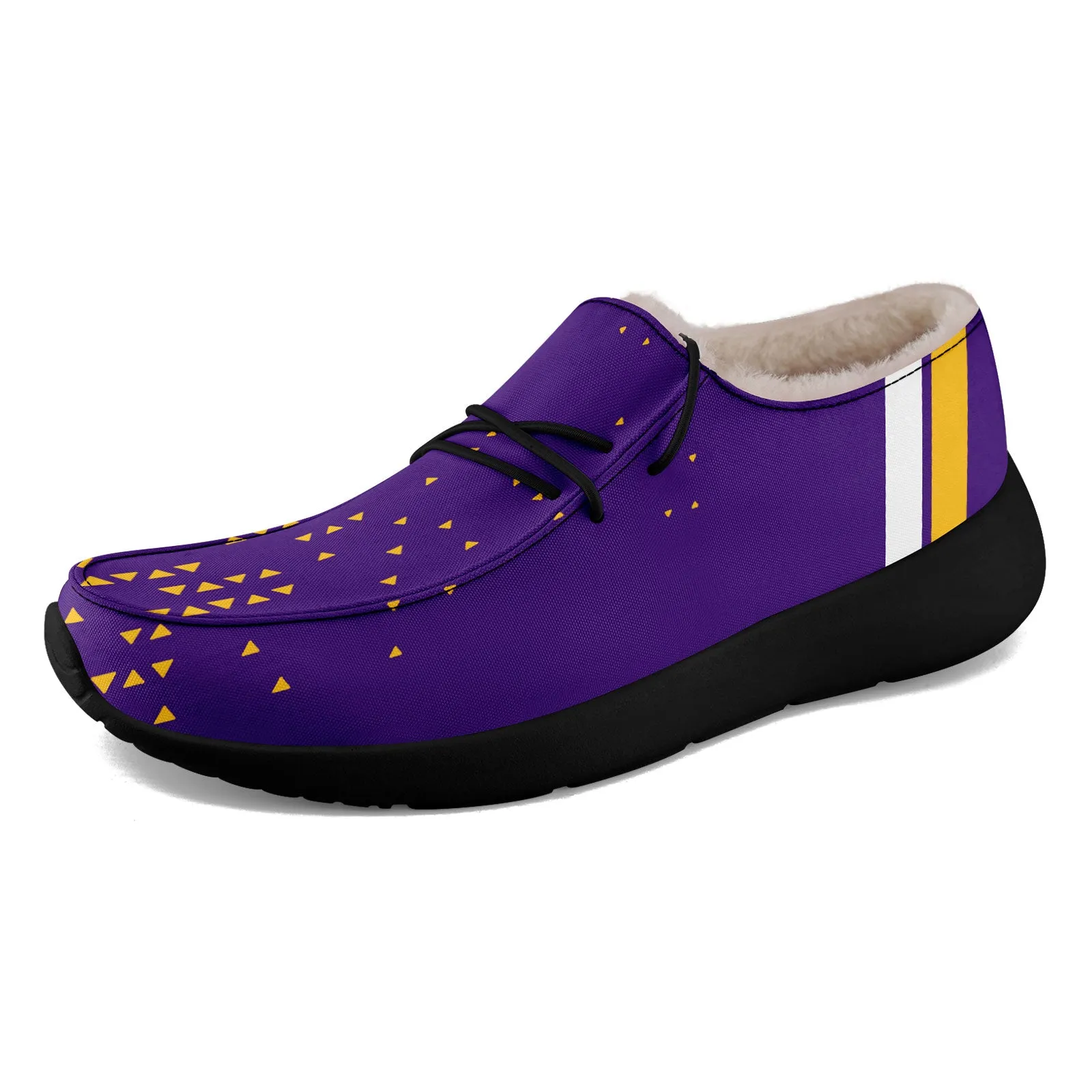 Custom Purple Yellow Minnesota Shoes Personalized Sneaker FN042-D020279-17