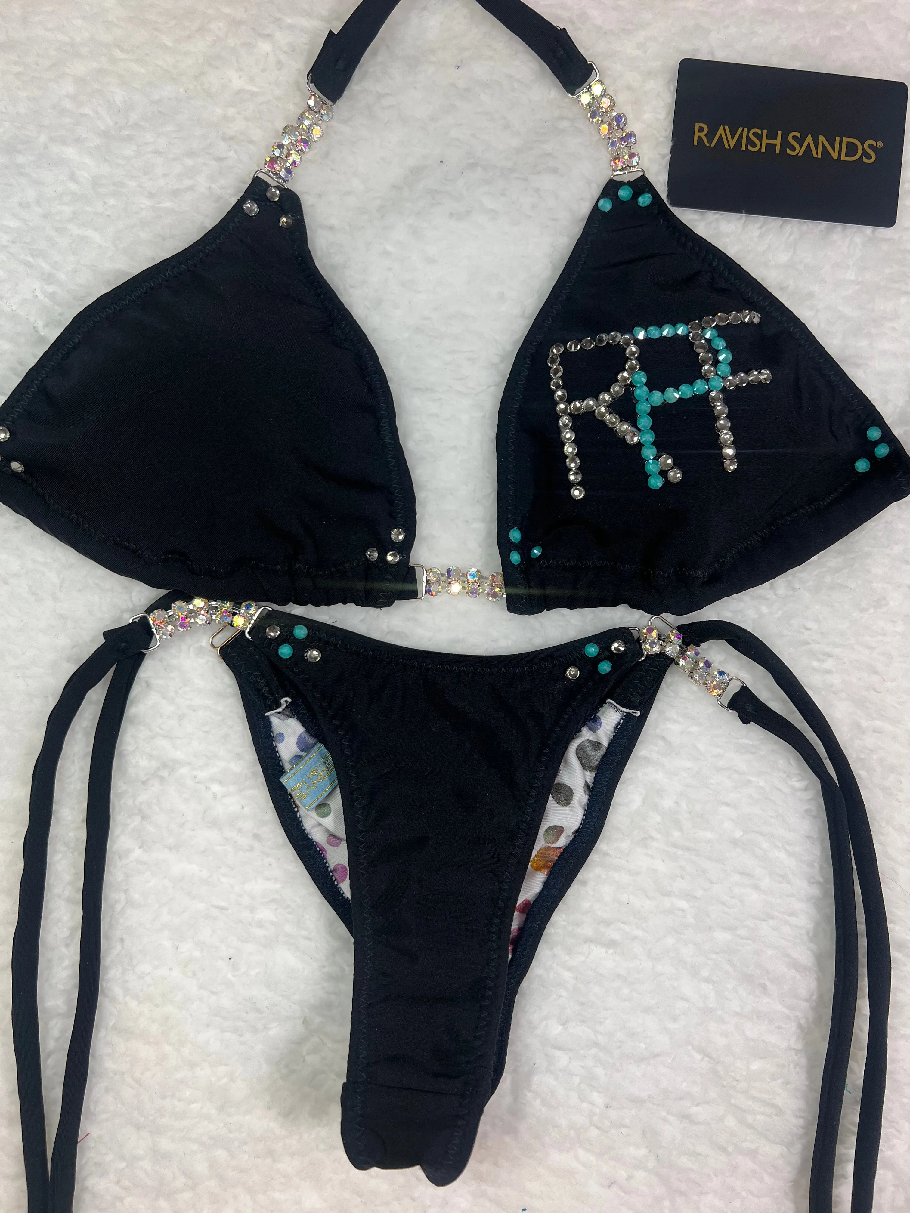 Custom Team logo RPF Posing bikini w/Embellishments