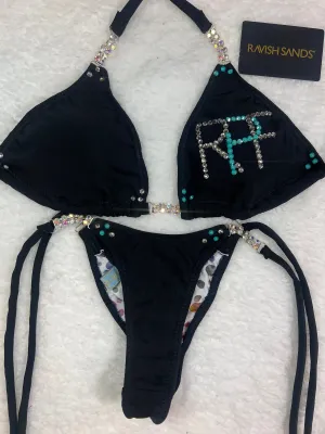 Custom Team logo RPF Posing bikini w/Embellishments