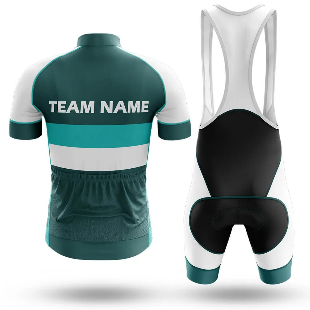 Custom Team Name M2 Green - Men's Cycling Kit