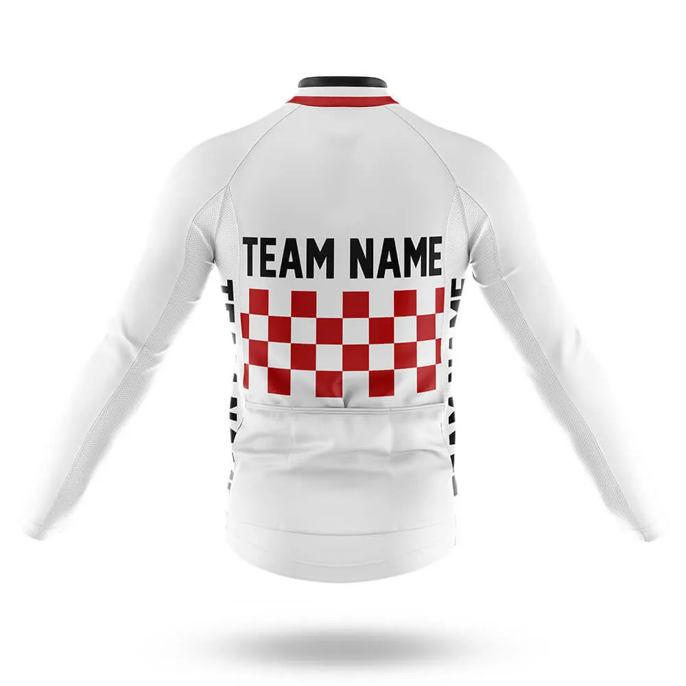 Custom Team Name M7 White - Men's Cycling Kit