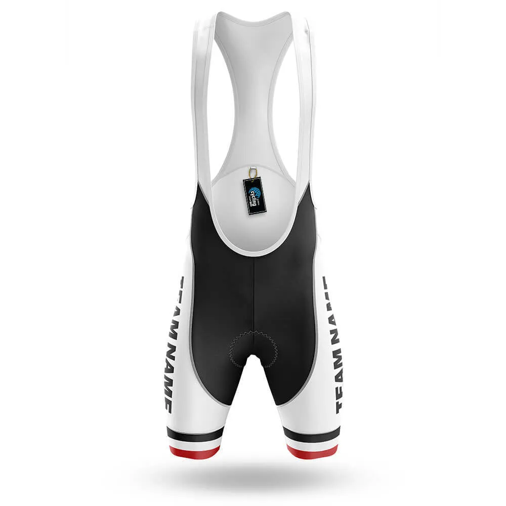 Custom Team Name M7 White - Men's Cycling Kit