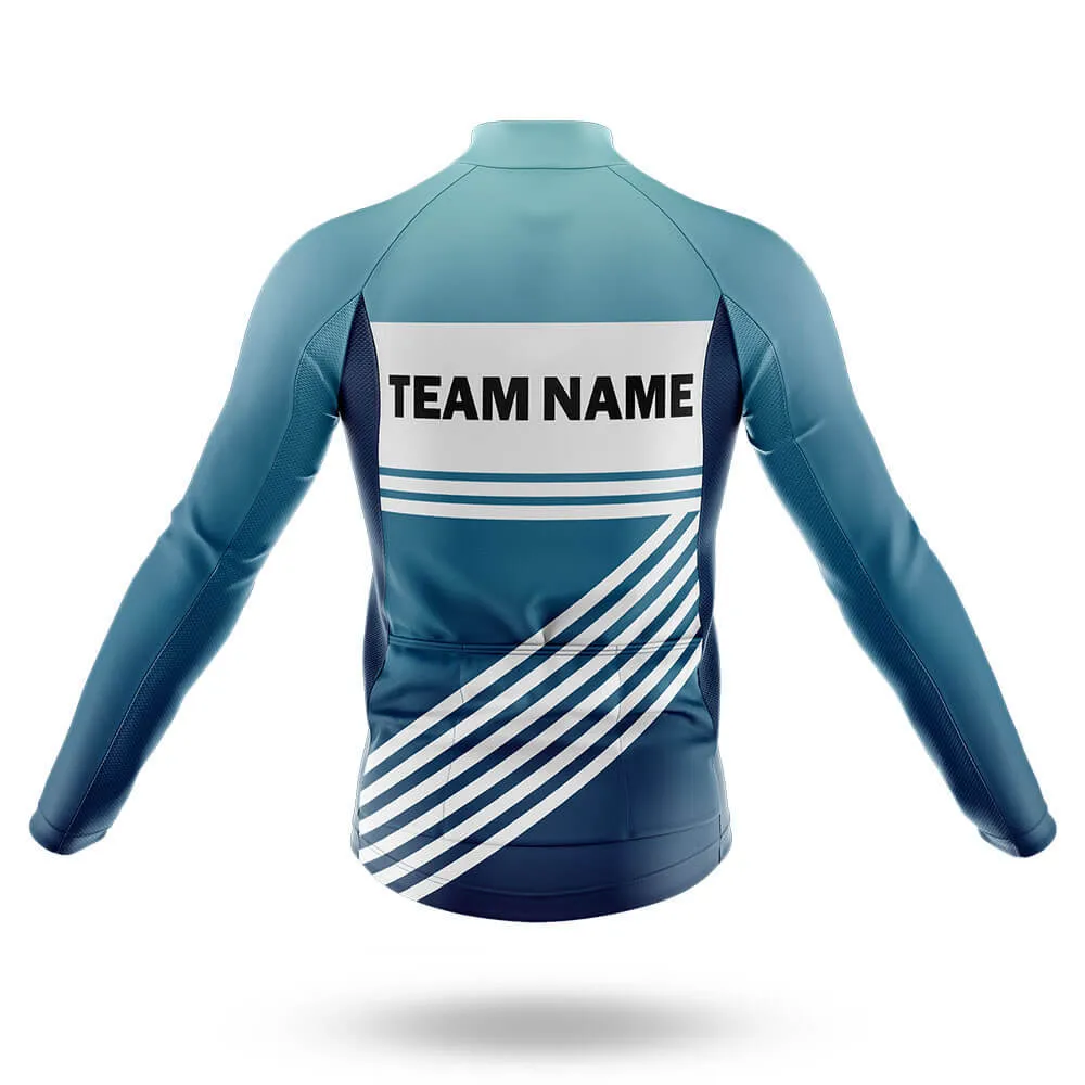 Custom Team Name S3 Blue - Men's Cycling Kit