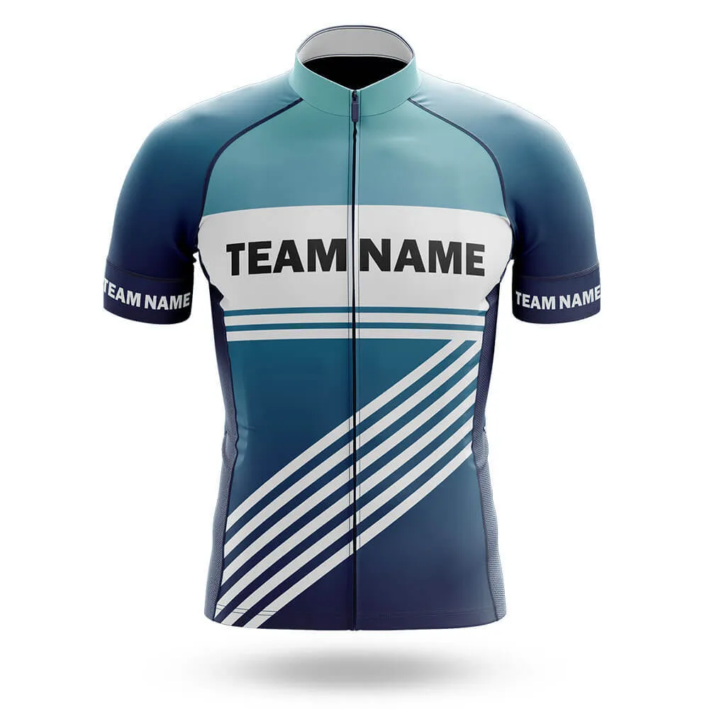 Custom Team Name S3 Blue - Men's Cycling Kit