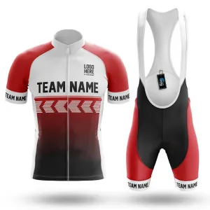 Custom Team Name S4 Red - Men's Cycling Kit