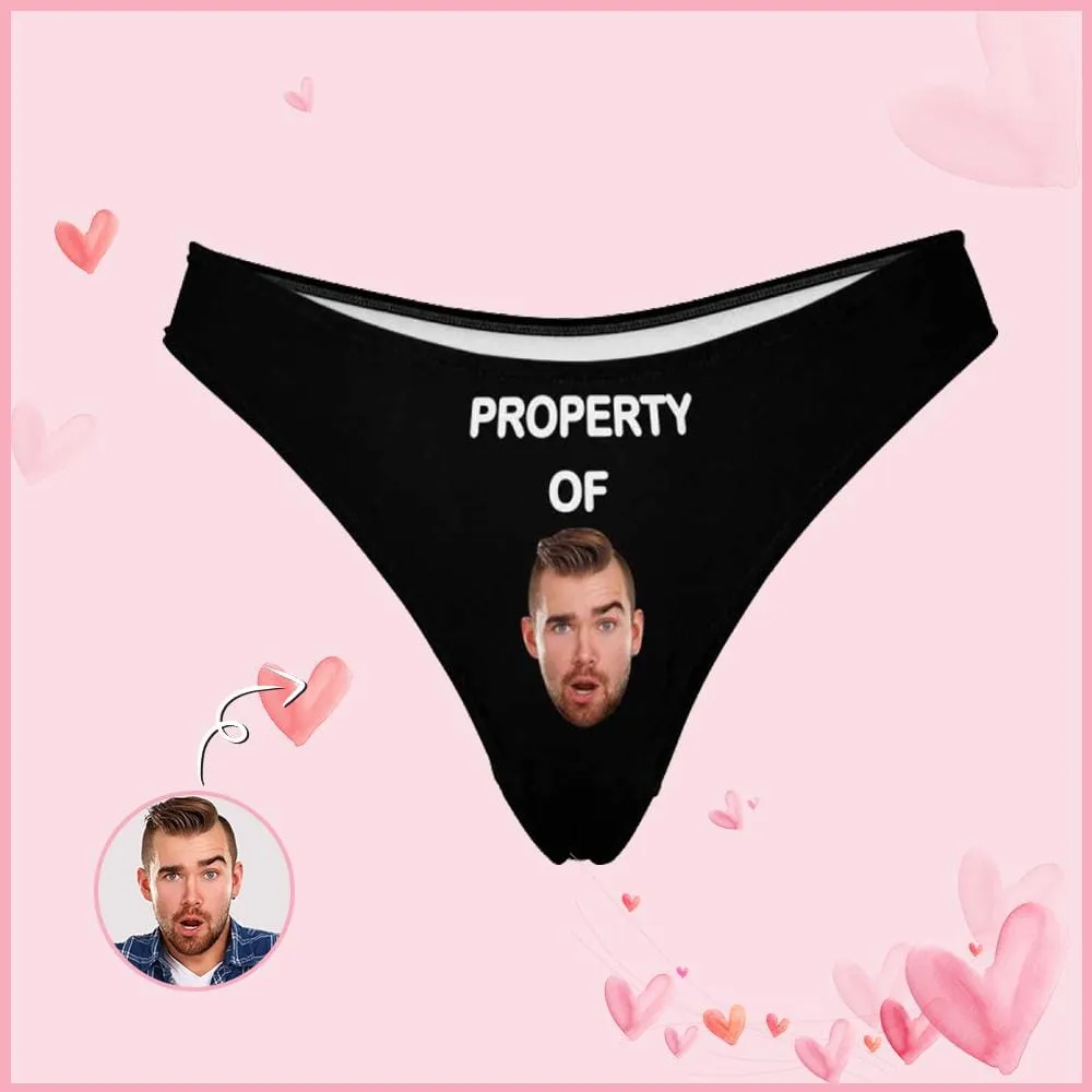 Custom Women's Thongs Property Of You