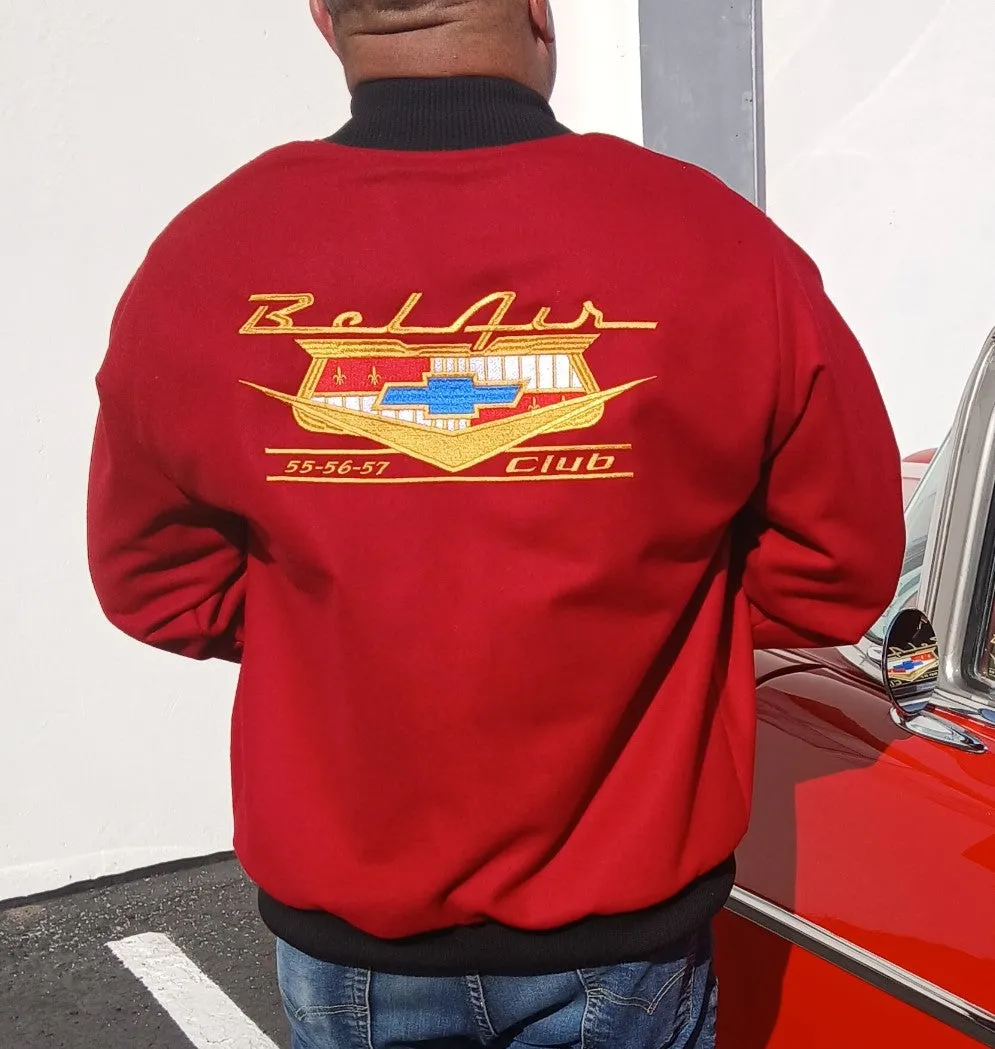 Custom Wool Bombers- BEL AIR CLUB