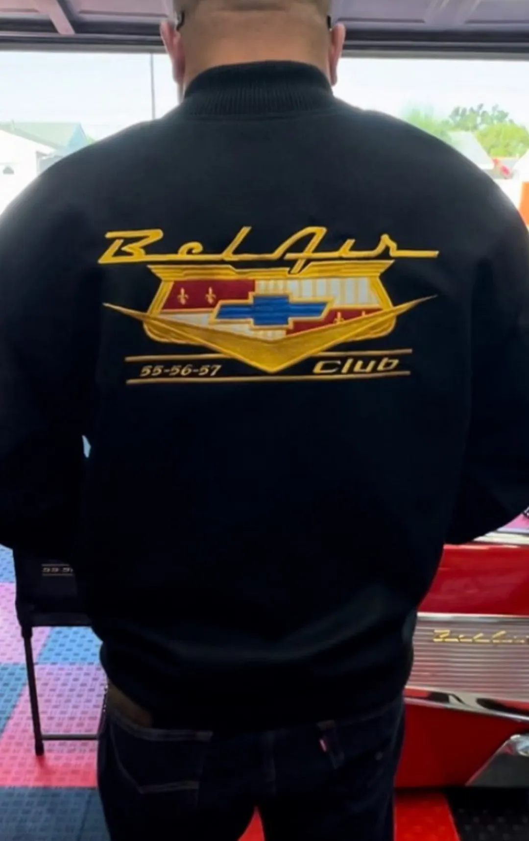 Custom Wool Bombers- BEL AIR CLUB